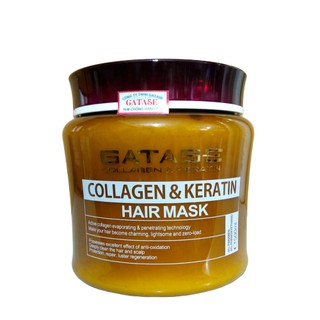 Kem ủ-hấp tóc Gatase Collagen Phục Hồi 500ml