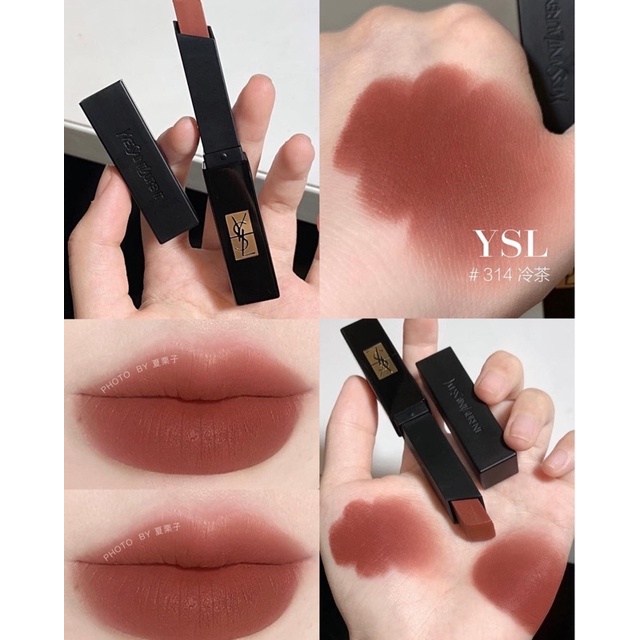 Son YSL Slim Velvet radical vỏ đen mới 2021