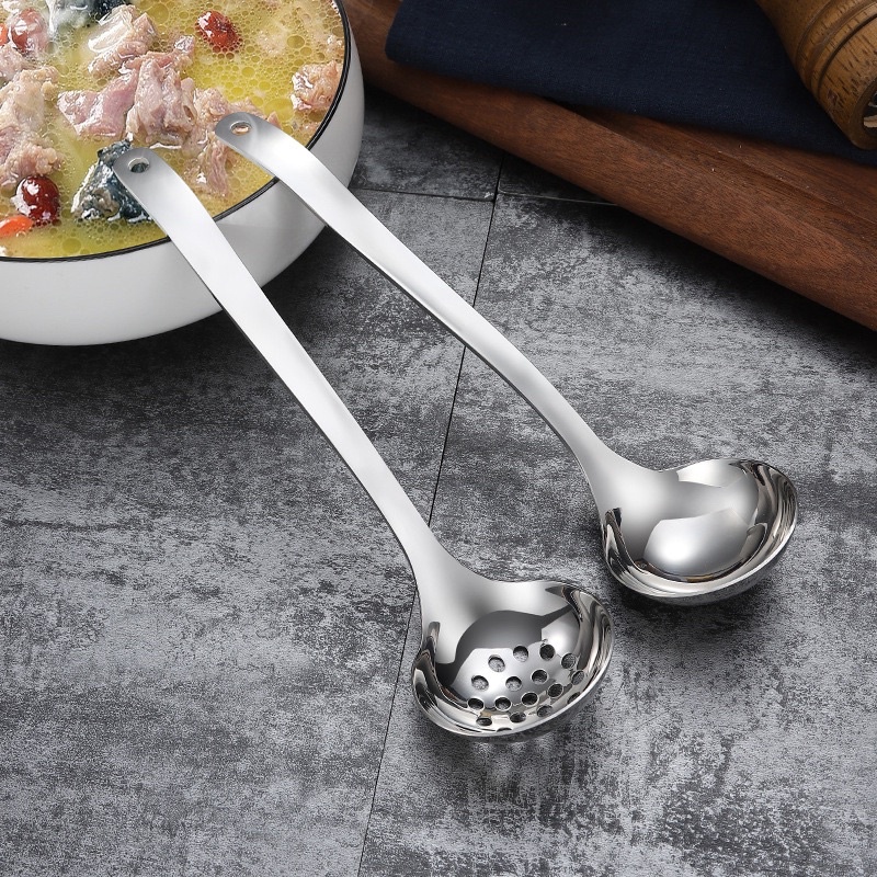 Muỗng, Vá Muôi múc canh Inox 316L Cao Cấp Sang Trọng - C34