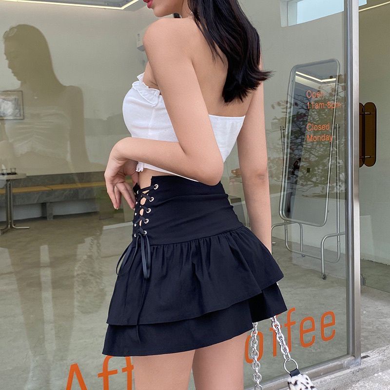 CHÂN VÁY XOÈ ĐAN DÂY xe1 TÔN Dáng