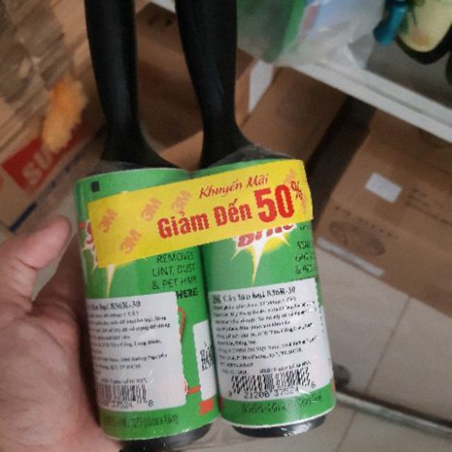 2 Cây lăn bụi Scotch Brite 3M