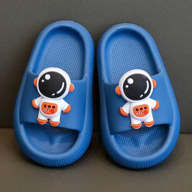 Dép Đi Trong Nhà Tắm Đế Dày Họa Tiết Hoạt Hình Phong Cách Mùa Hè Mới Cho Bé