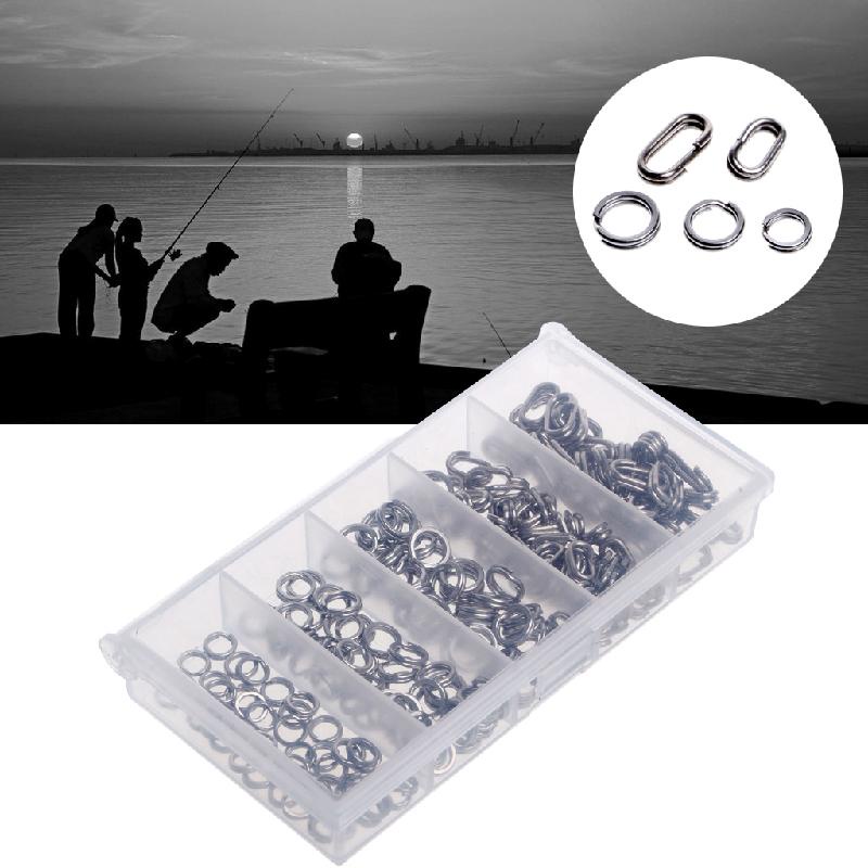 200 Khoen Móc Câu Cá Bằng Thép Không Gỉ