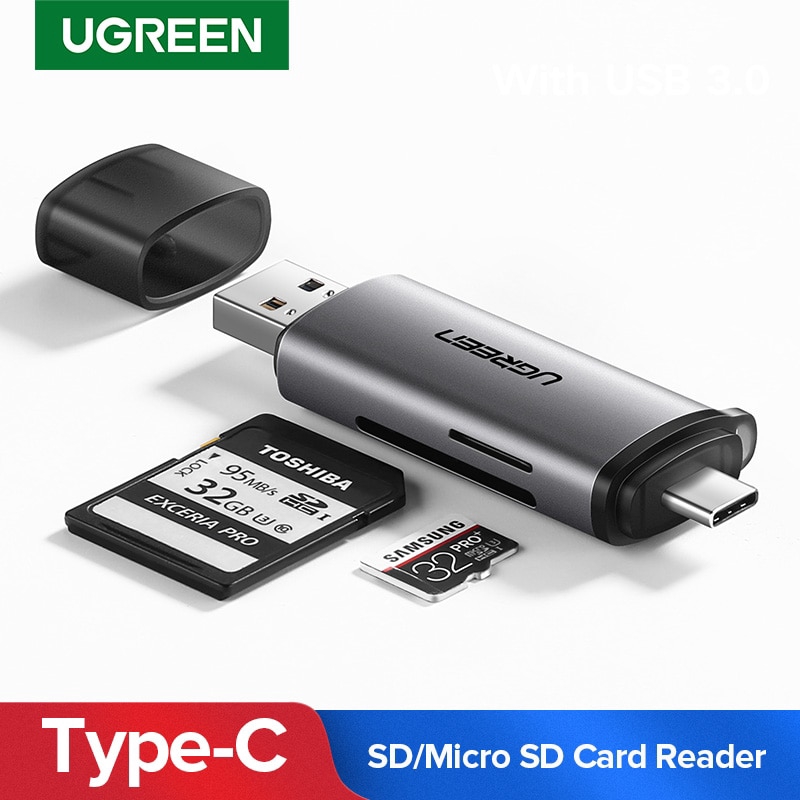 Đầu Đọc Thẻ Nhớ Usb 3.0 Type C Sang Sd Micro Sd Tf