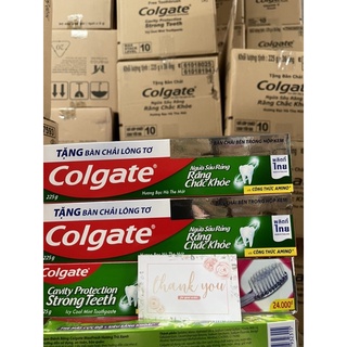 kem đánh răng colgate tặng bàn chải lông tơ trị giá 24k hàng mẫu mới giá mới