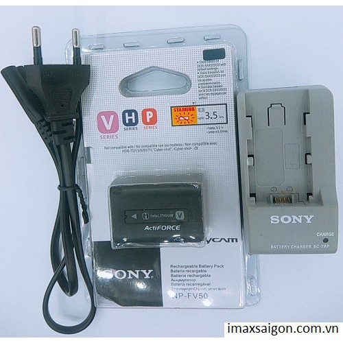 PIN SẠC MÁY ẢNH SONY NP-FV50