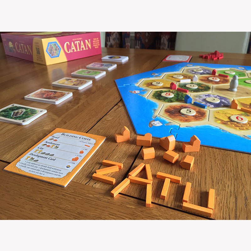 [Mã LIFE2104ALL giảm 10% đơn 50K] Trò chơi Catan phiên bản thứ 5 (English) /5th edition/Boardgame