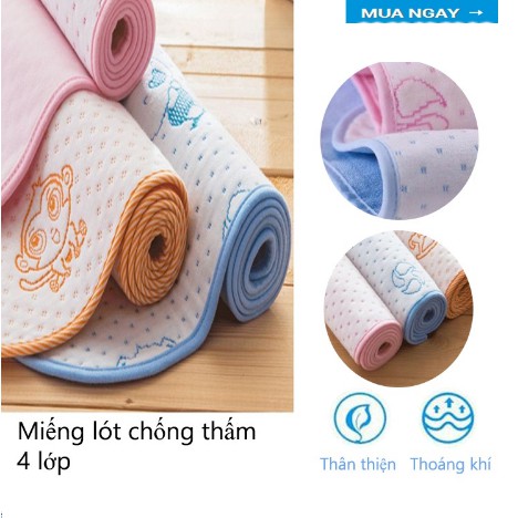 Tấm Lót Chống Thấm Cho Bé