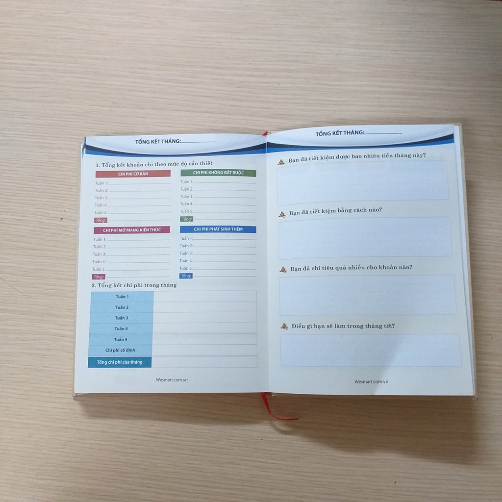 Sổ tay quản lý tài chính cá nhân Kekeibo Nhật Bản