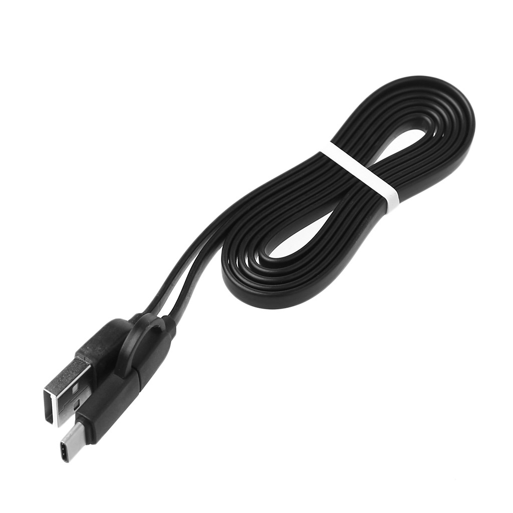 Dây cáp sạc &amp; truyền dữ liệu 2 trong 1 Micro USB và Type C