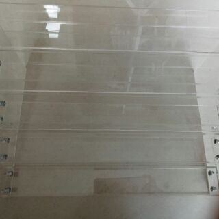 Kệ mica 5 tầng (không ráp sẵn,khách tự dùng keo dán)