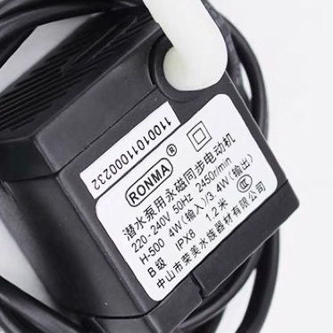 H-500 loại 4W Bơm quạt hơi nước AC120-16AR mẩu mới H-500  thay thế YuanHua YH-400MIX