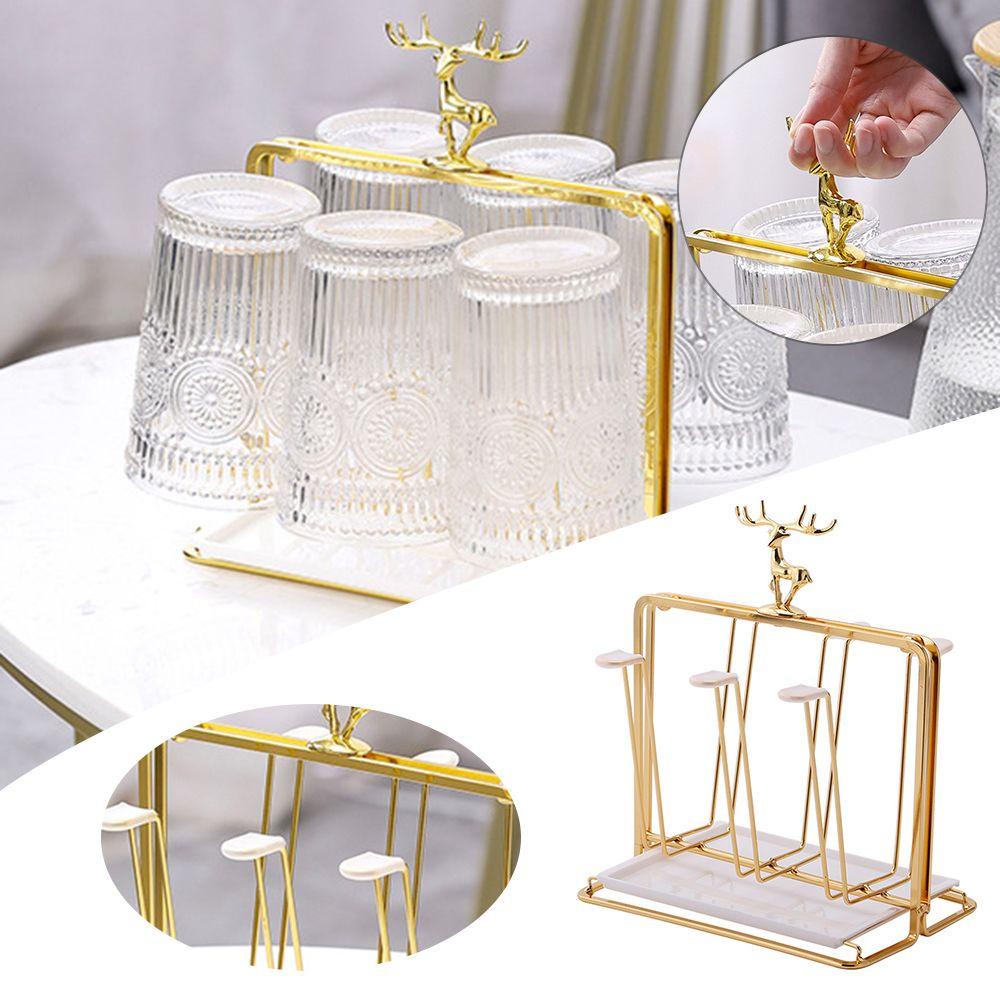 Giá Đỡ Phơi Khô Cốc Cà Phê Bằng Kim Loại Đa Năng Tiện Dụng Cho Gia Đình