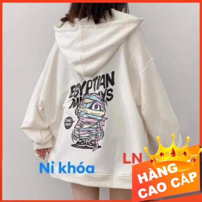 [𝗙𝗥𝗘𝗘 𝗦𝗛𝗜𝗣 - Hàng Cao Cấp] Áo Hoodie - Áo Nỉ In Hình Xác Ướp Ai Cập Cực Ngầu - Hàng Đẹp