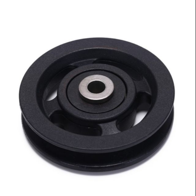 Ròng rọc phi 90mm cốt kim loại
