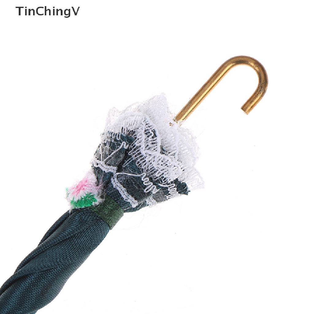 1 Dù Ren Trang Trí Nhà Búp Bê 1: 12