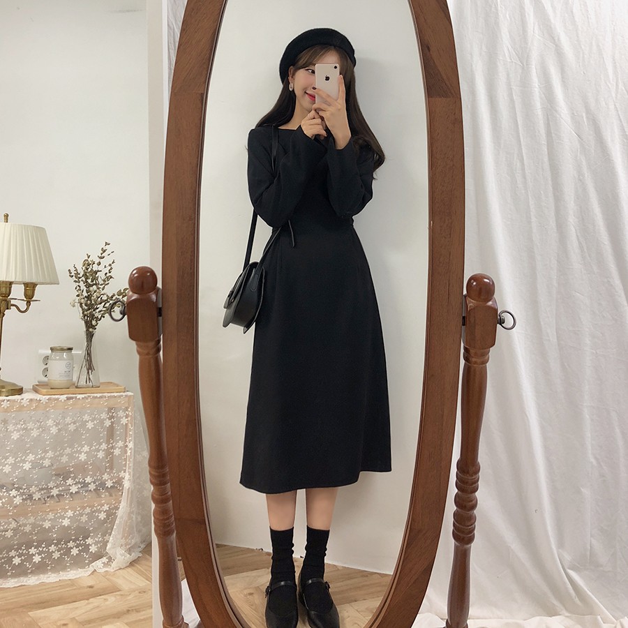 (SẴN) Váy vintage dáng dài | BigBuy360 - bigbuy360.vn