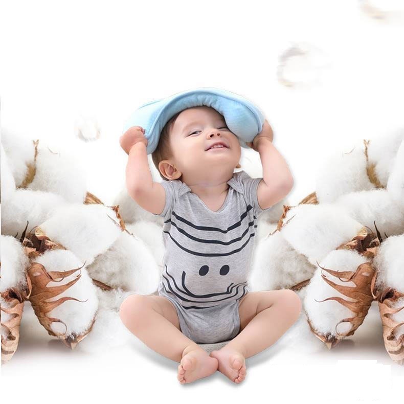 Vỏ áo gối 100% cotton thấm hút mồ hôi - thoáng mát an toàn cho bé