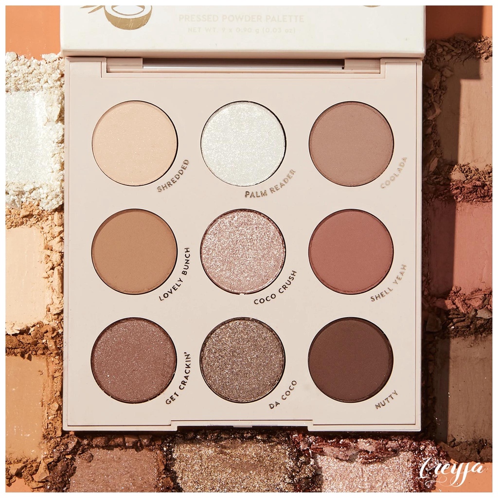 Bảng phấn mắt Colourpop Going Coconut dành cho make up tông nâu tây siêu hot
