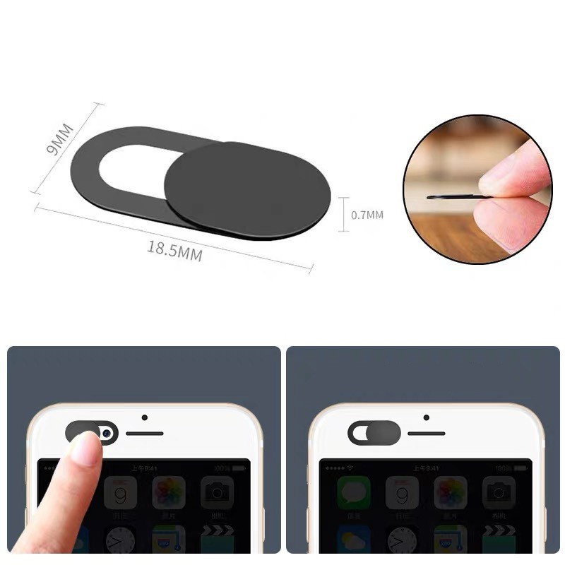 Vỏ Bảo Vệ Ống Kính Máy Ảnh Riêng Tư Dạng Trượt Cho Điện Thoại / Máy Tính / Webcam