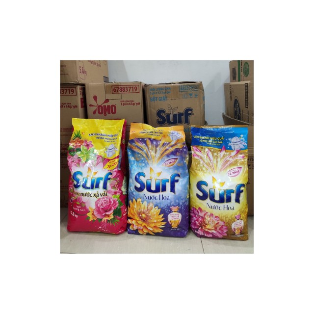 Bột giặt Surf hương Nước xả vải 5.8kg