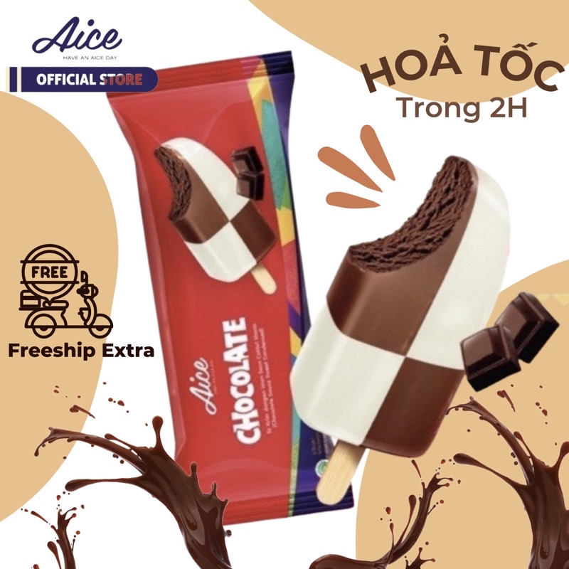 Kem Aice Sốt Socola 2 màu New 2022 - Nhập Khẩu 100%