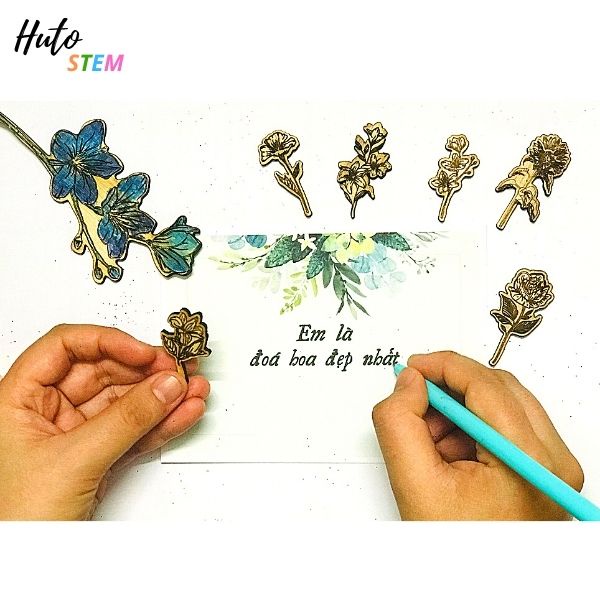 Phụ kiện trang trí thiệp, sổ tay