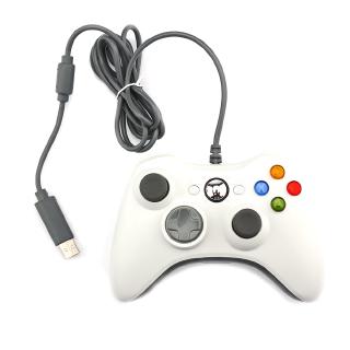 Wired Controller Gamepad Wired Dual-vibration Dual-Rocker USB Computer Game Controller with LED Indicator Support