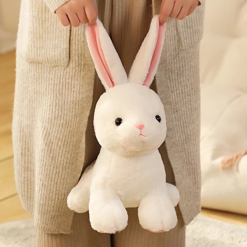 Thú nhồi bông đồ chơi hình thỏ mềm mại mới dễ thương chất lượng cao 20-40cm làm quà tặng bất ngờ cho trẻ em/ bé gái