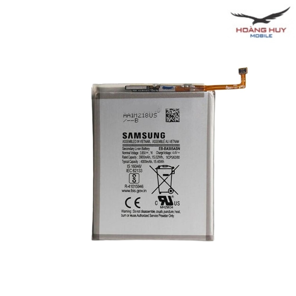 Pin Samsung Galaxy A20,A30,A30S,A50,A50S EB-BA505ABU Dung Lượng 4000mAh Hàng Zin Nhập Khẩu Bảo Hành 6 Tháng