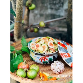 Sung muối xổi - món ăn đậm chất quê