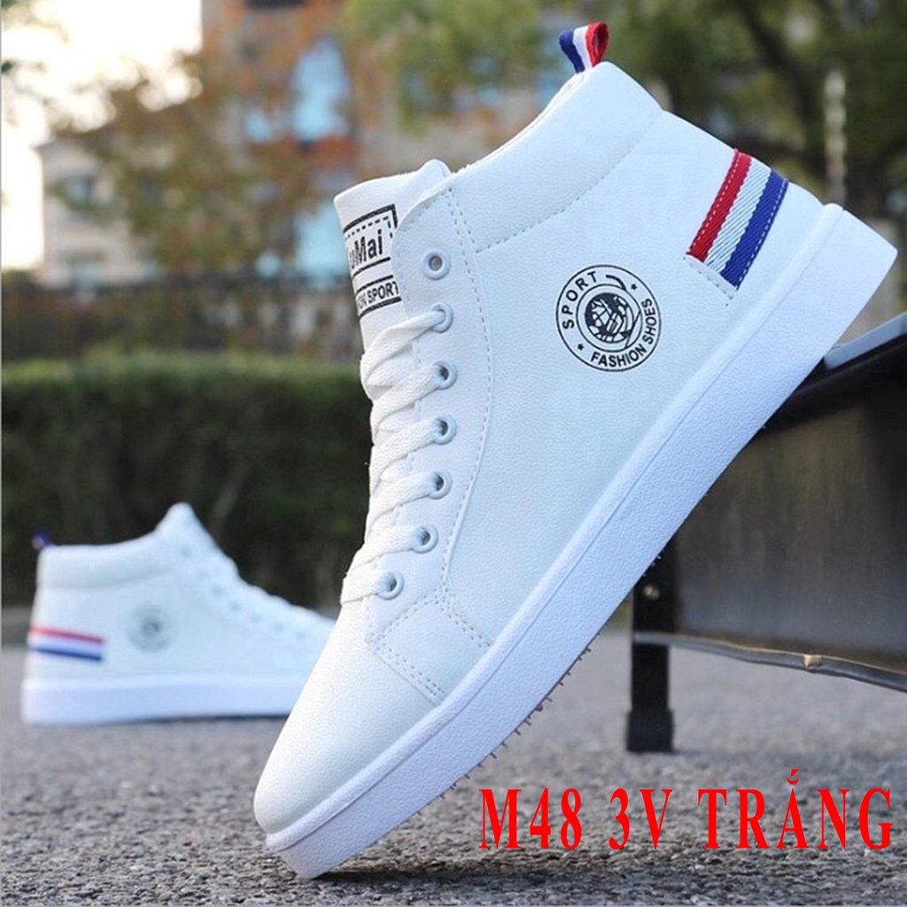 FREESHIP ĐƠN 99K giày sneaker thể thao nam full trắng bền đẹp PL M1m