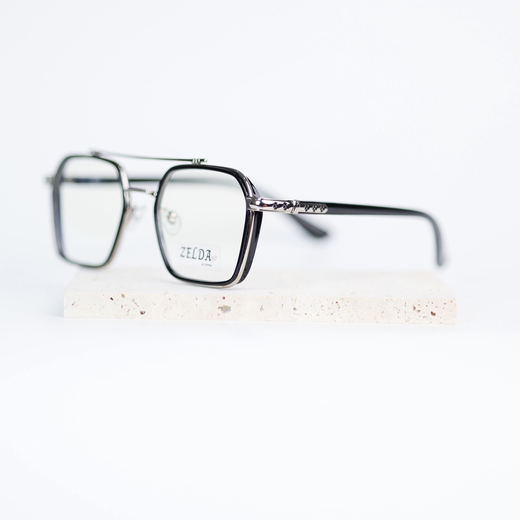Gọng kính cận nam nữ Eyepro nhựa dẻo , nhận lắp mắt kính cận hoặc 0 độ chống ánh sáng xanh , đổi màu dáng iron man Z014