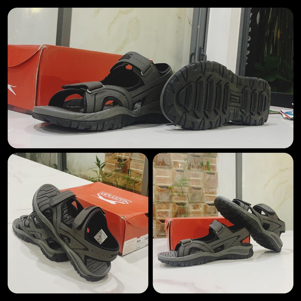 Giày Sandals Nam Slazenger Wave Charcoal