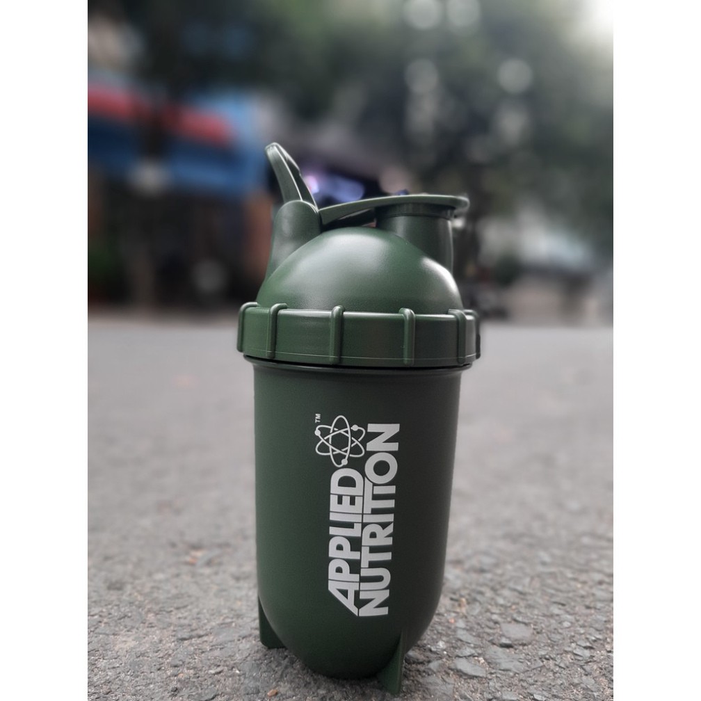 [G03] Bình nước, bình lắc shaker Applied Nutrition Chính Hãng có bóng lắc đánh tan 100% Whey Protein, rule 1 protein S02