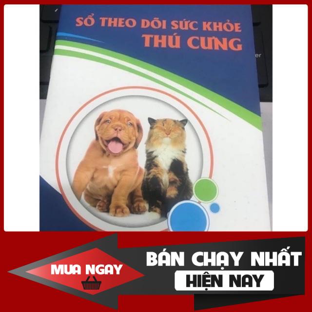 Sổ khám tiêm sức khoẻ cho chó mèo 0