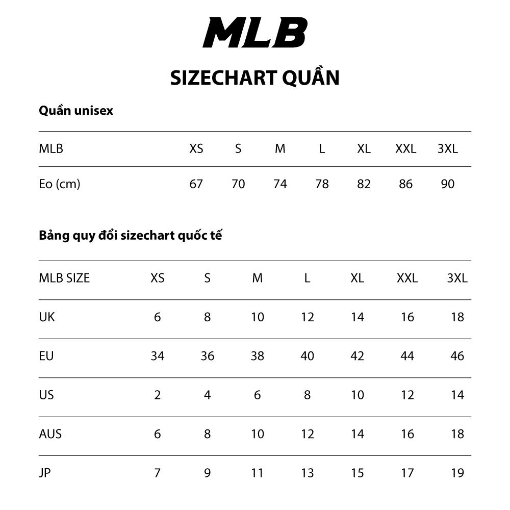 MLB - Quần jeans nữ Logo Embroidery Slim Fit 31DPW1011-50U