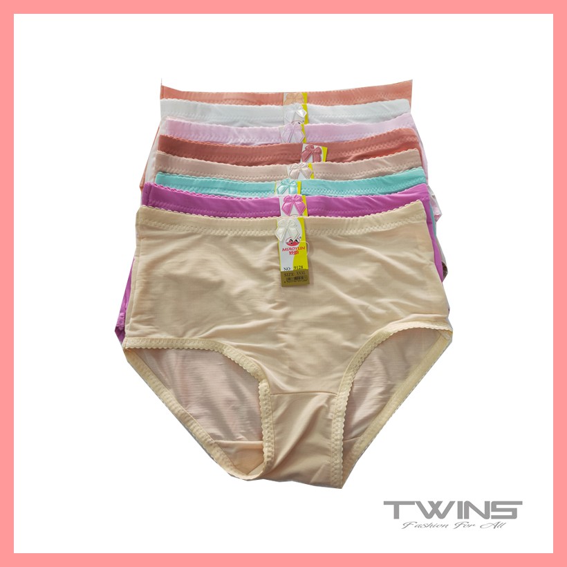 Quần lót nữ thun lạnh trơn cao cấp SD9128 dạng cạp cao định hình ôm bụng chất liệu mềm mại thoáng mát size từ 55kg-65kg