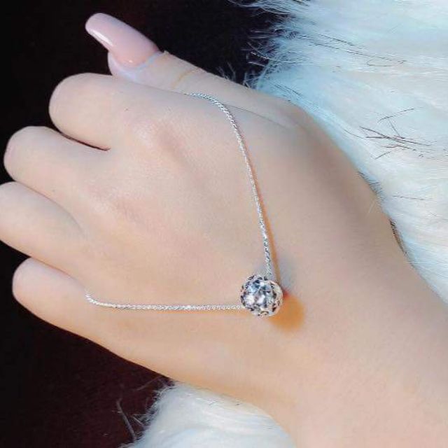 Dây chuyền cầu bạc