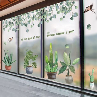 Decal giấy dán tường [MẪU MỚI] Decan Hoa hồng leo