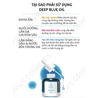 Dầu dưỡng da KEEP COOL Ocean Deep Blue Oil 25ml