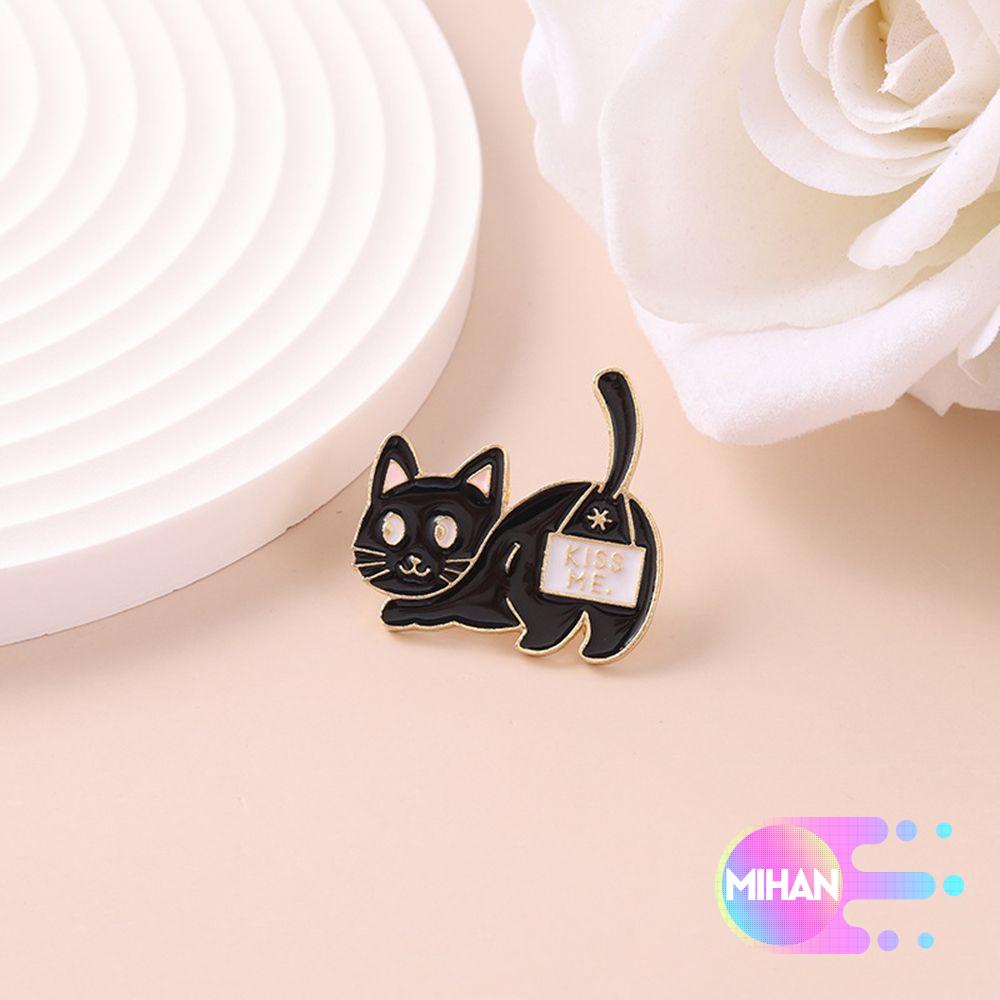 Ghim cài áo hình mèo dễ thương thời trang