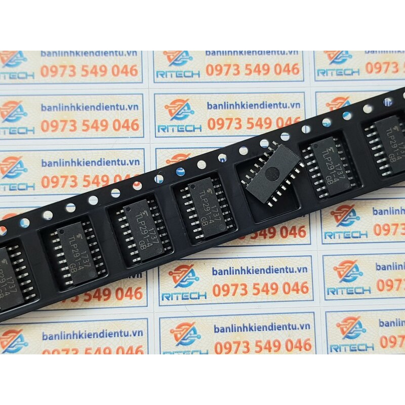 [Combo 3 con] TLP291-4 291 SOP-16 opto điều khiển hàng nhập khẩu
