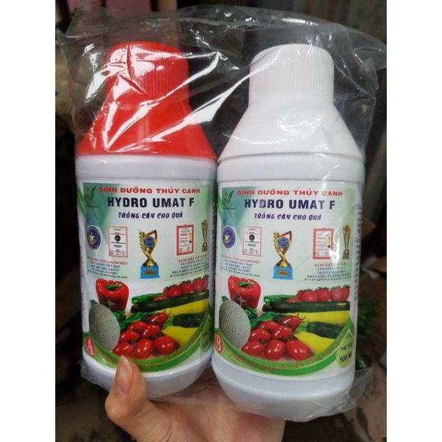 Hydro Umat F - Dung dịch dinh dưỡng thủy canh dành cho cây ăn quả