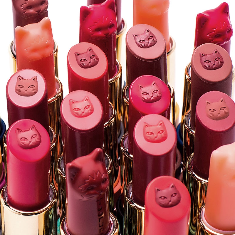 [Hàng mới về] Son môi dưỡng ẩm kháng nước lên màu nhanh thiết kế vỏ hình mèo dễ thương dành cho học sinh | BigBuy360 - bigbuy360.vn