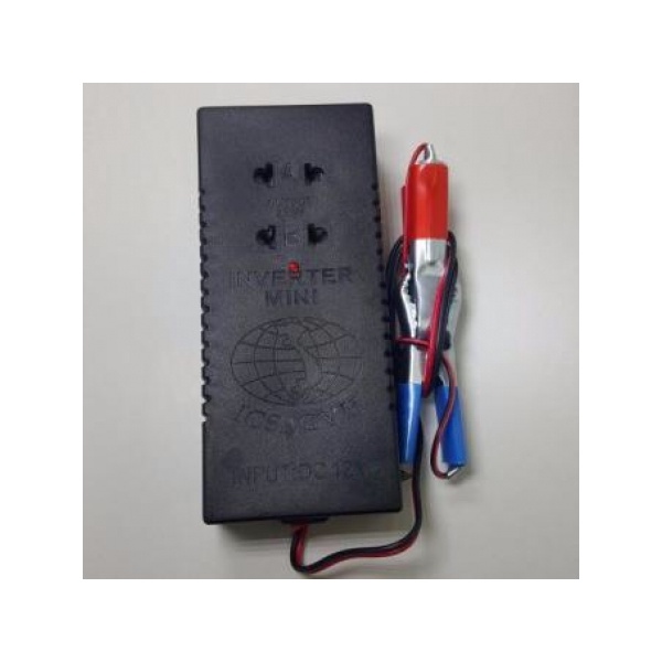 Thiết Bị Biến Điện 12v Ra 220v 40w - dùng bình 12v để sạc laptop đèn led dưới 20w kích moden wifi