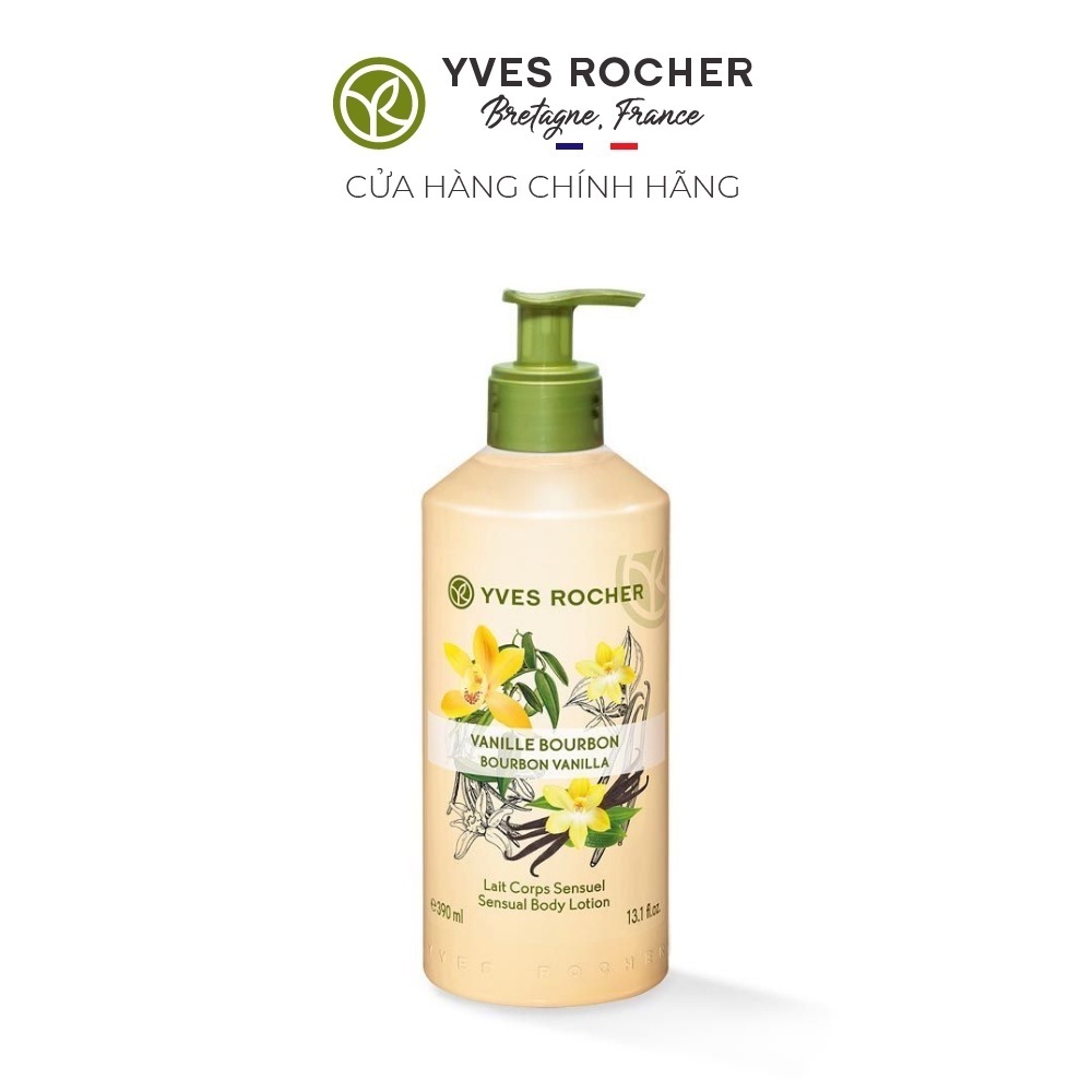 Sữa Dưỡng Thể Yves Rocher Bourbon Vanilla Sensual Body Lotion 390ml