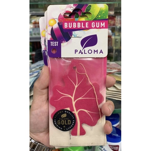 Lá thông thơm EU lưu hương 7 tuần treo ô tô, tủ quần áo hàng chính hãng Paloma nhiều mùi hương