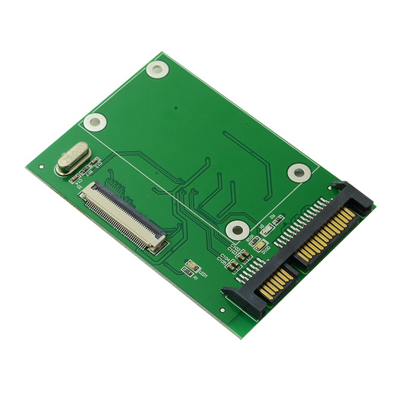 Bảng Mạch Chuyển Đổi Ổ Cứng 1.8 inch 40Pin ZIF / CE SSD HDD Sang 7 + 15 22 Pin SATA