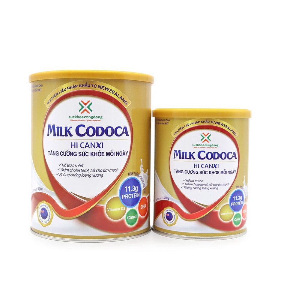 Milk Codoca Hi Canxi ⚡️FREESHIP⚡️ Sữa bổ sung Canxi hàm lượng cao, tăng cường sức khỏe ⚡️HS365